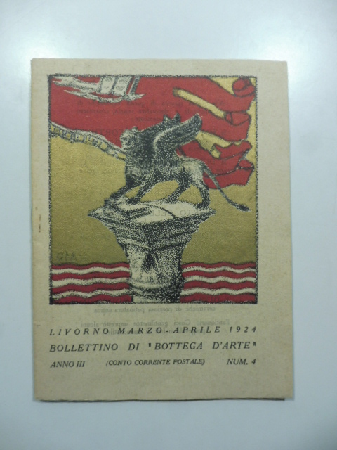 Bollettino di Bottega d'Arte, Livorno, num. 4, marzo-aprile 1924. La mostra veneta